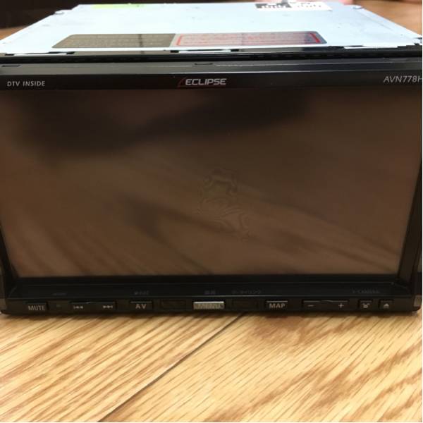 売り切りECLIPSEイクリプスAVN778HD作動確認済み