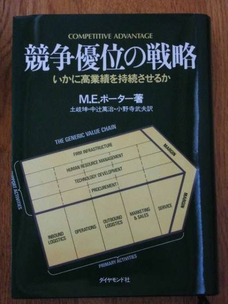 ☆競争優位の戦略☆いかに高業績を持続させるか☆M.E.ポーター☆ 本