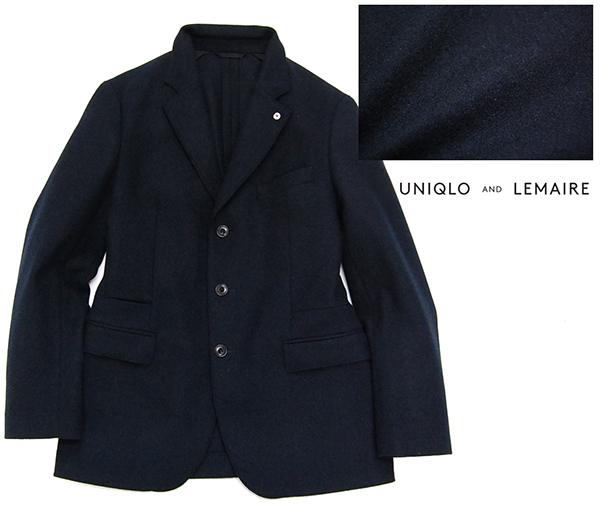 ルメール UNIQLO LEMAIRE ユニクロ ウール AND 美品 カシミヤ混☆ 秋冬 