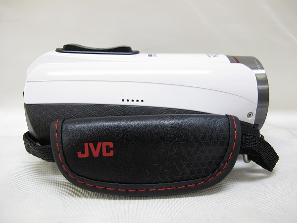 JVC 【中古】JVC ビデオカメラ Everio GZ-R300-W 白 社外ケース付