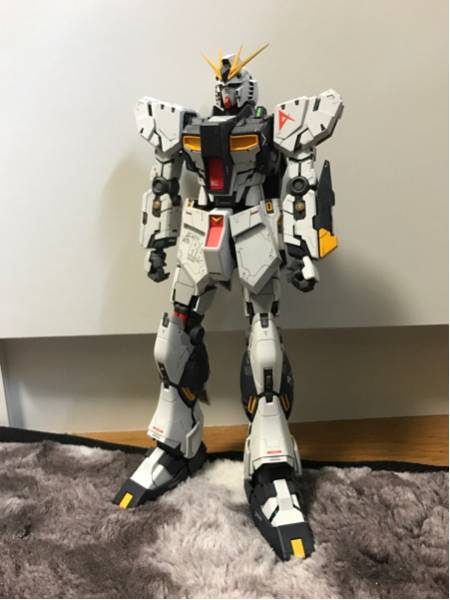 在庫あり MG νガンダムver.ka 改修塗装済完成品 【公式通販】
