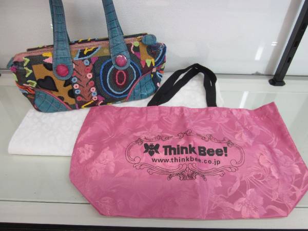★Think Bee! シンクビー リッピ ミニボストン 美品