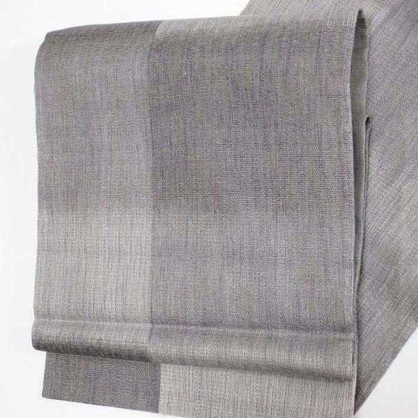 ♪♪IDN即決♪♪=夏物袋帯 洒落物 市松文様 正絹 状態良 税別