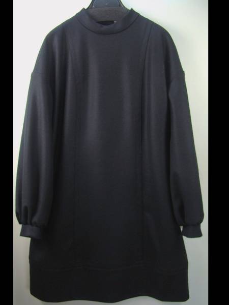 ￥36，720【EN ROUTE】ウールメルトンスタンドカラーワンピースA