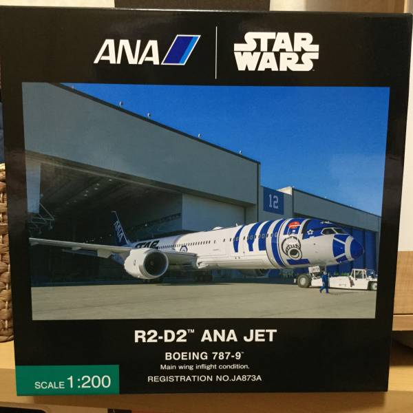 全日空商事 1/200 ANA スターウォーズ R2-D2 ANA JET NH20091 ANA
