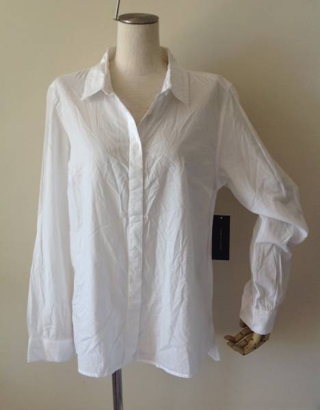 TommyHilfiger今季新品L♪背中のデザインが超オシャレな白シャツ