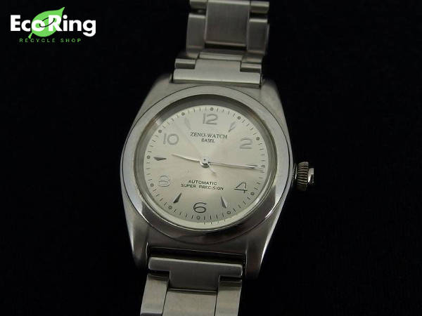 1円 ゼノウォッチ 自動巻き レディース腕時計 シルバー色 AP684
