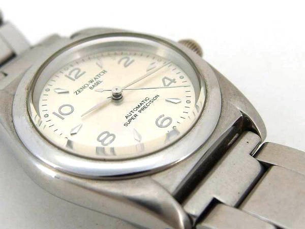 1円 ゼノウォッチ 自動巻き レディース腕時計 シルバー色 AP684
