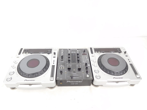 Pioneer CDJ-800MK2 & DJM-400 セット PIONEER - Pioneer CDJ-800MK2