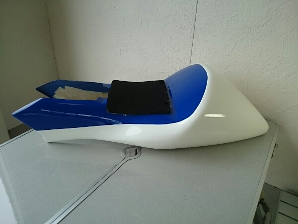 NSR50 シートカウル FRP製 NSR50.80用 FRP : 前期 ジャンク nsr50