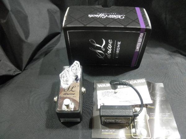 Xotic Drive SL Pedal Overdrive Edition Chrome Limited Guitar
