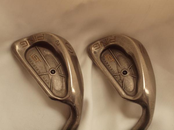 ☆中古！PING！ISIニッケル W＆Sの2本 スチール 貴重 2026年