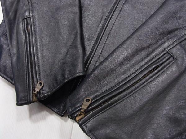 ▽ウインドアーマーWind Armor 牛革 レザーライダースジャケット