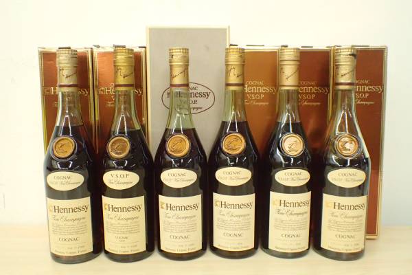 【未開栓/箱付】Hennessy VSOP 700ml 箱付未開栓 ブランデー ヘネシー VSOP 700ml 6本セット tky110M ○未開