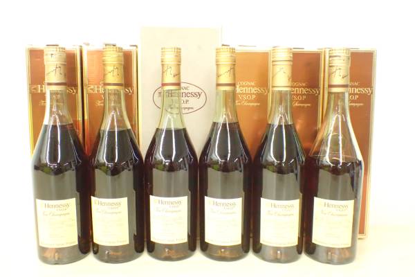 箱付未開栓 ブランデー ヘネシー VSOP 700ml 6本セット tky110M ***こ
