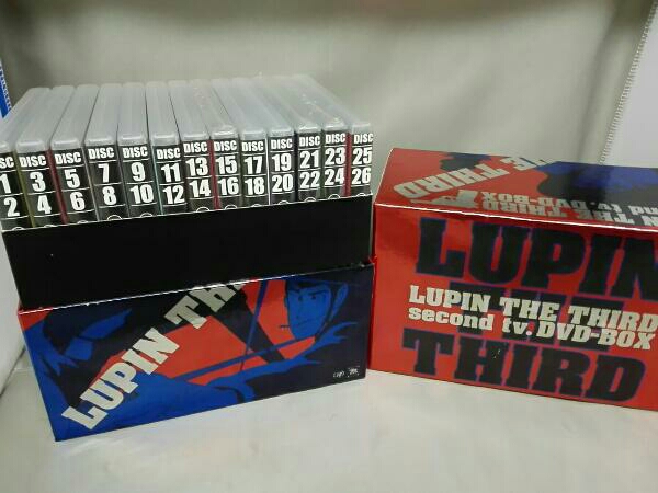 LUPIN THE THIRD second tv. DVD-BOX ルパン三世 アニメ 映画、ビデオ