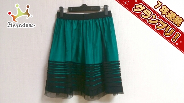 ランバンオンブルー スカート 38 レディース 新品同様 チュール