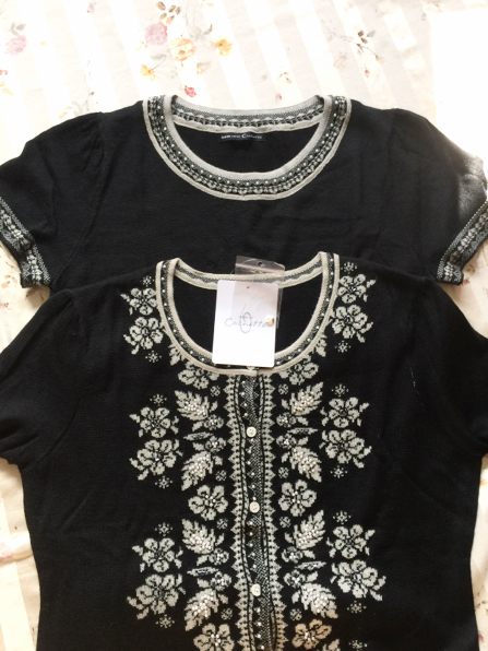 大きいサイズの方も♪MBカシェット上品ツインニット♪23区エフデ