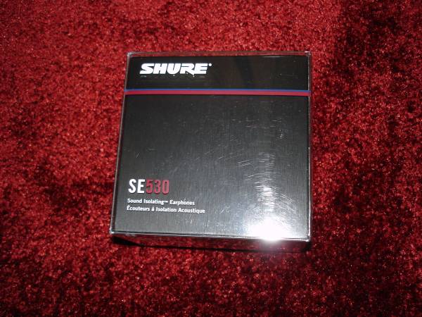 シュア SHURE SE530 ハイエンド 高性能イヤホン 美品 イヤフォン