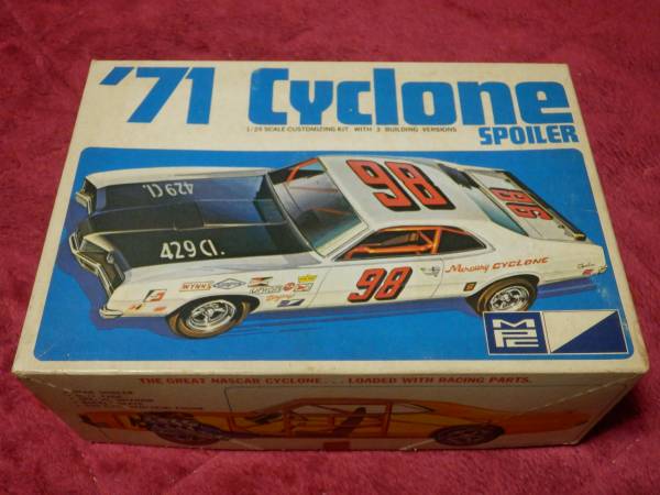 0 Mercury Cyclone MPC Car Stock Kit Model Spoiler 1:25 Scale
