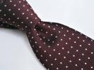 【新品】エンジ×白ドット　工場より　お試し価格で