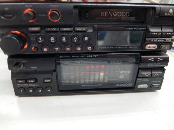 KENWOOD KRC-X727 KGC-727 GRAPHIC EQUALIZER Operation check
