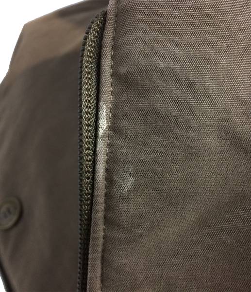 モンクレール SIZE 2(M) ファー付き ダウンジャケット 茶タグ