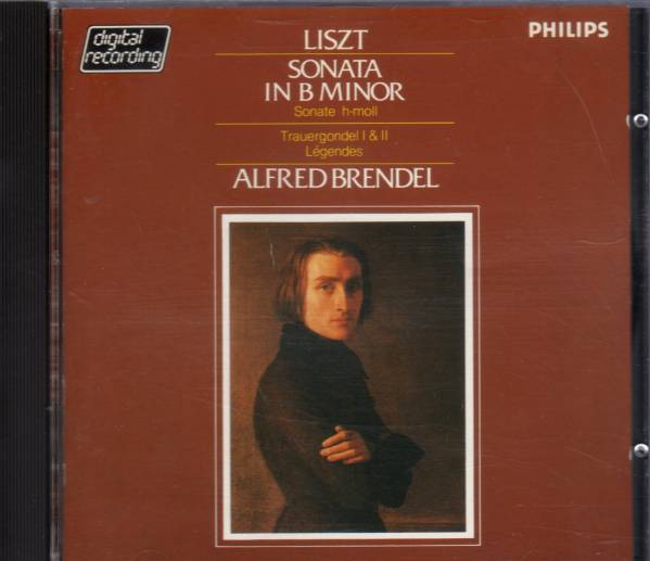 ★西独青盤★リスト：Pfソナタ、他　ブレンデル