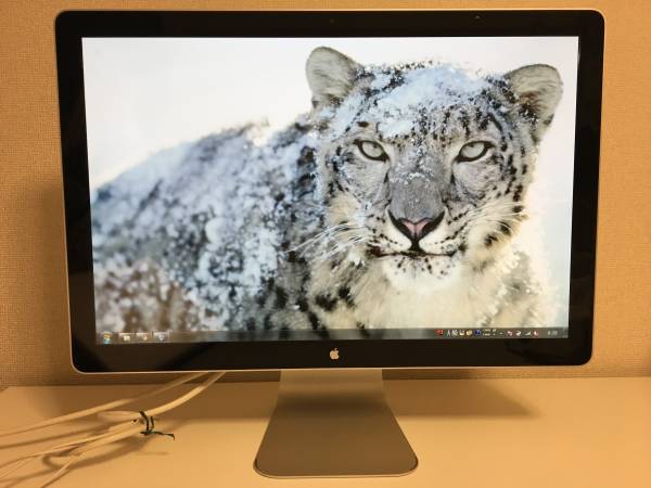 Mac Apple LED シネマディスプレイ MB382J/A 24インチ アップル ①