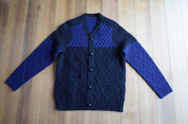 sacai サカイ　ニットカーディガン