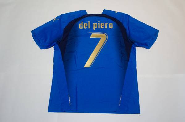 イタリア代表 06-07 (H) #7 デルピエロ 06'WC優勝モデル