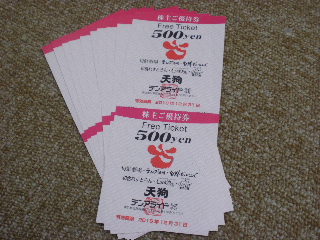 株主優待券・割引券 テンアライド株主優待券20000円分