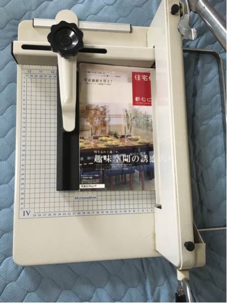 PLATA 大型ペーパー裁断機 カッター PC009 箱 説明書付 買う