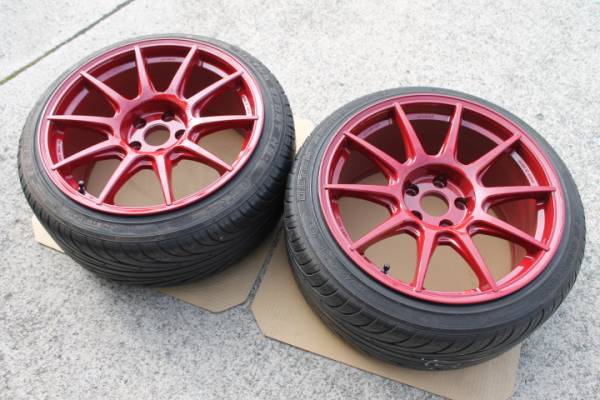 引っ張り WORK MCOレーシング Type CS　10J+20　2本 ドリフト D1