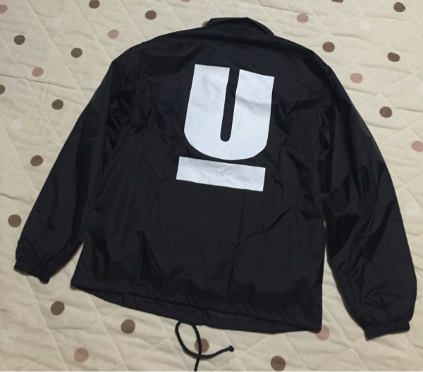 新品 アンダーカバー コーチジャケット Uロゴ ブラック M アンダー