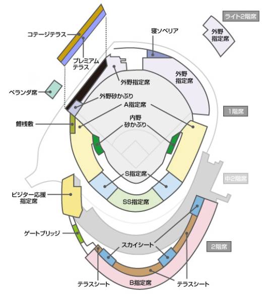 ★日本シリーズ第2戦10/23★広島vs日本ハム★1塁側B指定席★1枚