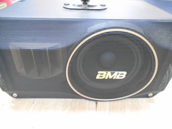 BMB CS-310 ペアスピーカー ジャンク品 カラオケ機器