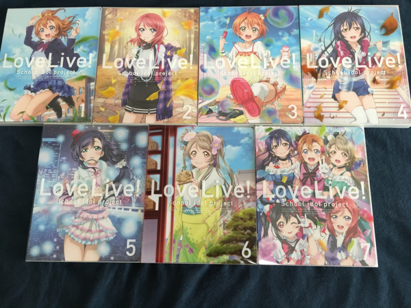 付嘱CD、sid、ラブカ付】ラブライブ！二期BD特装版全巻セット ラブ