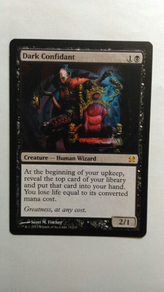 114)《闇の腹心⁄Dark Confidant》[J25] 黒R | 日本最大級 MTG通販 MTG