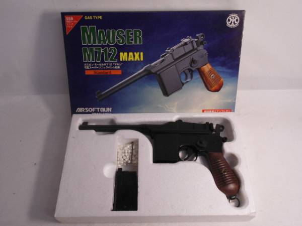 38]マルシン モーゼルM712ガスガン「ジャンク品」 マルシン ガスガン