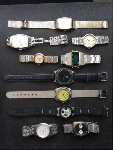 腕時計 色々まとめて10個 中古品 3針（時、分、秒） アナログ