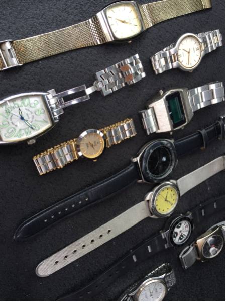 腕時計 色々まとめて10個 中古品 3針（時、分、秒） アナログ