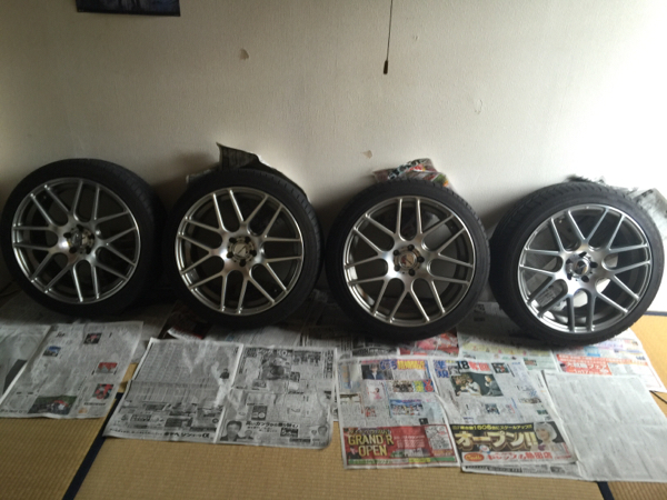 軽量 245/40R20 ハイペリオンCVM バリ溝