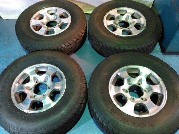デリカスペースギア 三菱ミツビシ純正 夏 225/80R15 【富山】 三菱