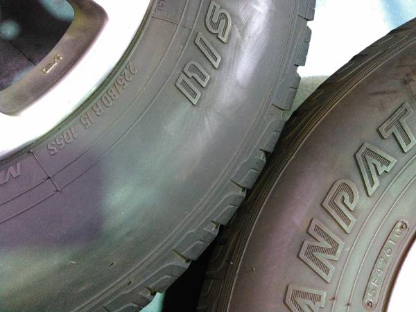 デリカスペースギア 三菱ミツビシ純正 夏 225/80R15 【富山】 三菱