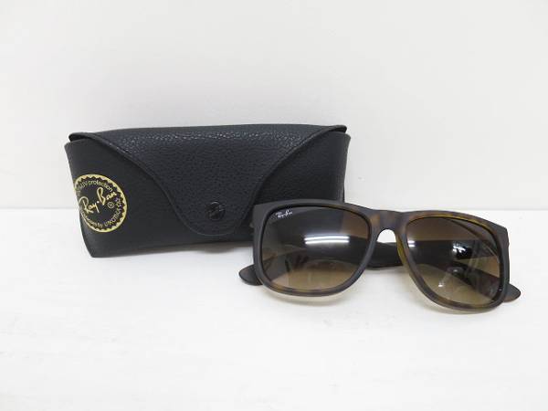 Ray-Ban レイバンRB4165 ジャスティン べっ甲 サングラス ケース付