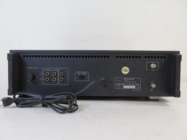KENWOOD/TRIO 高級FMステレオチューナー L-01T ○ 482C1-3 【公式通販】