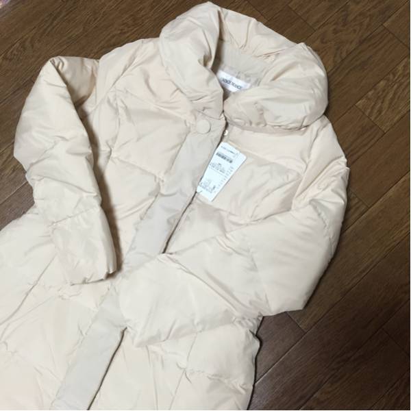 新品 ミッシュマッシュ ダウンジャンパー サイズM 定価13800円