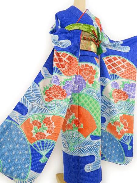 ゆめsaku 総絞り“慶び舞う記憶に残る晴れ姿”振袖 h-59　