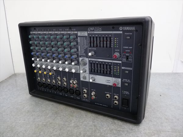 YAMAHA/ヤマハ☆箱型 パワードミキサー☆EMX512SC 管OQ1782 YAMAHA/ヤマハ☆箱型 パワードミキサー☆EMX512SC 管OQ1782